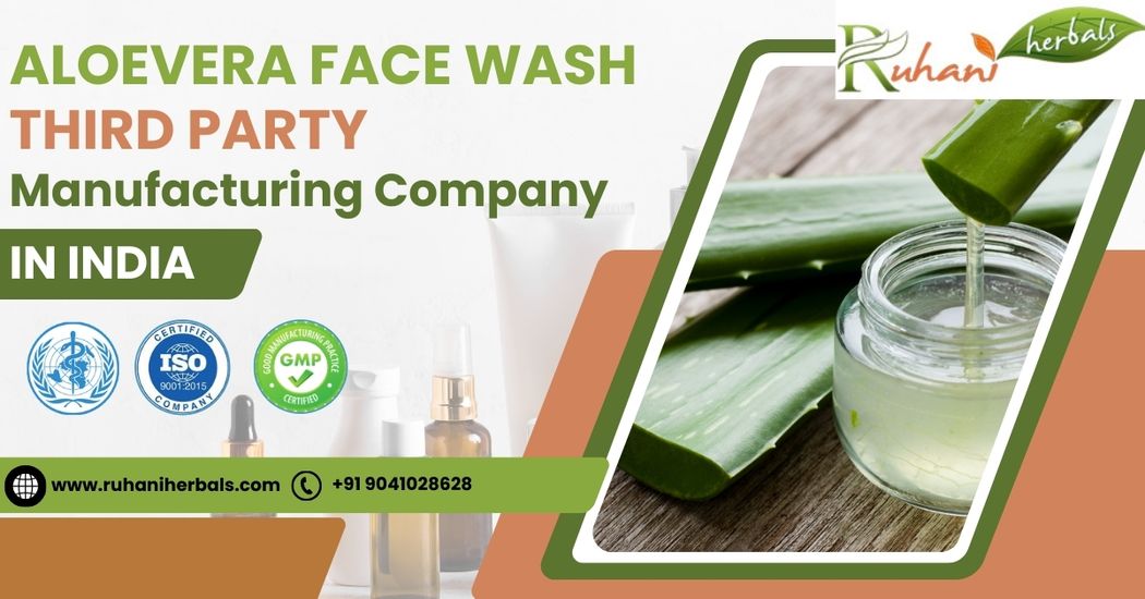 Aloevera Face Wash Third Party Manufacturing Company in India