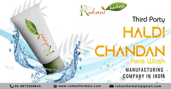 Third Party Haldi Chandan Face Wash Manufacturing in India